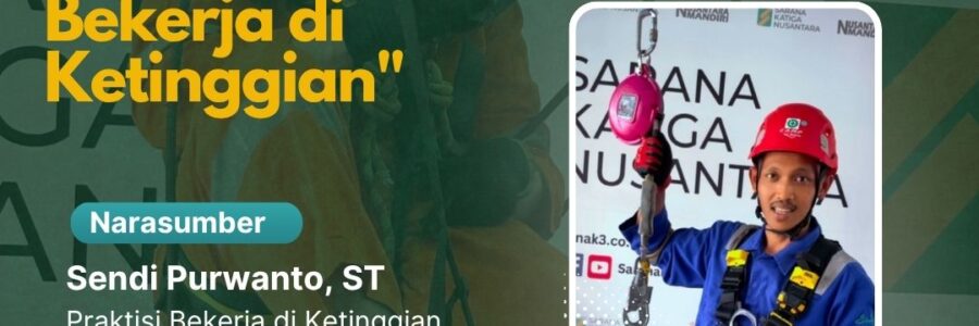 Webinar Bekerja di Ketinggian