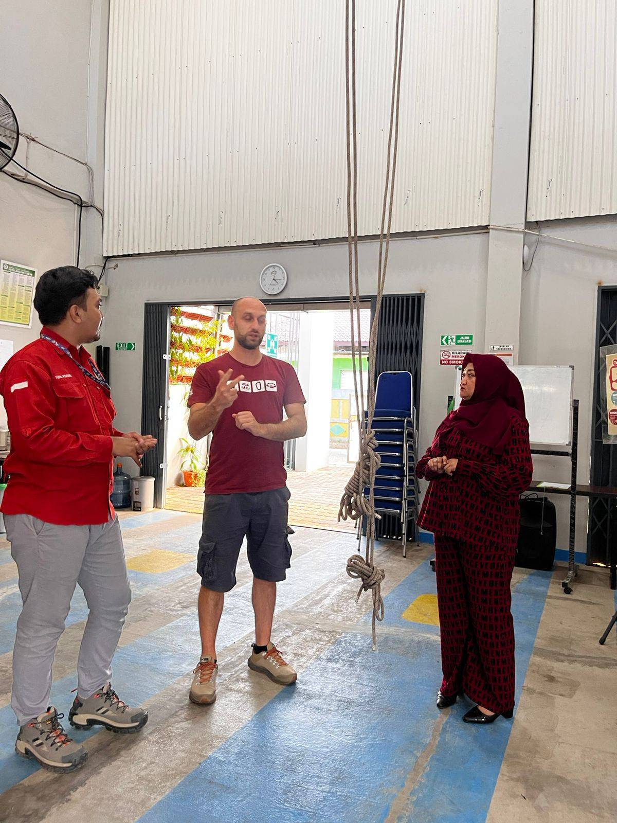 Petzl Asia Pacific - Kunjungan Petzl Asia Pacific Ke Training Center Sarana Katiga Nusantara