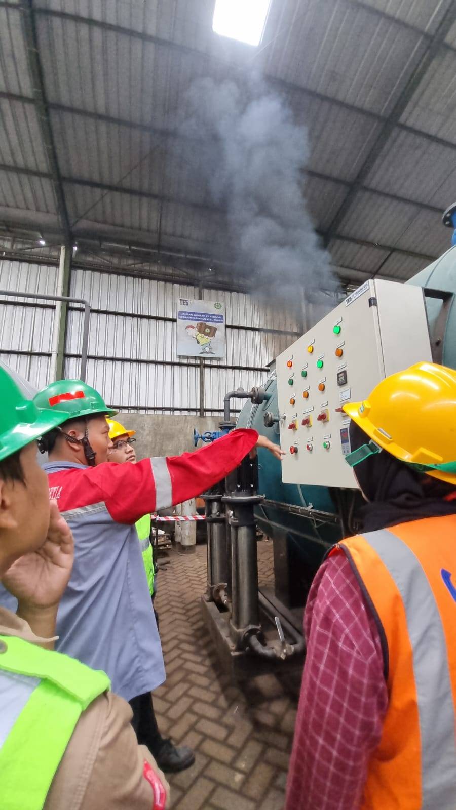 Pelatihan Operator Boiler Sarana Katiga Nusantara