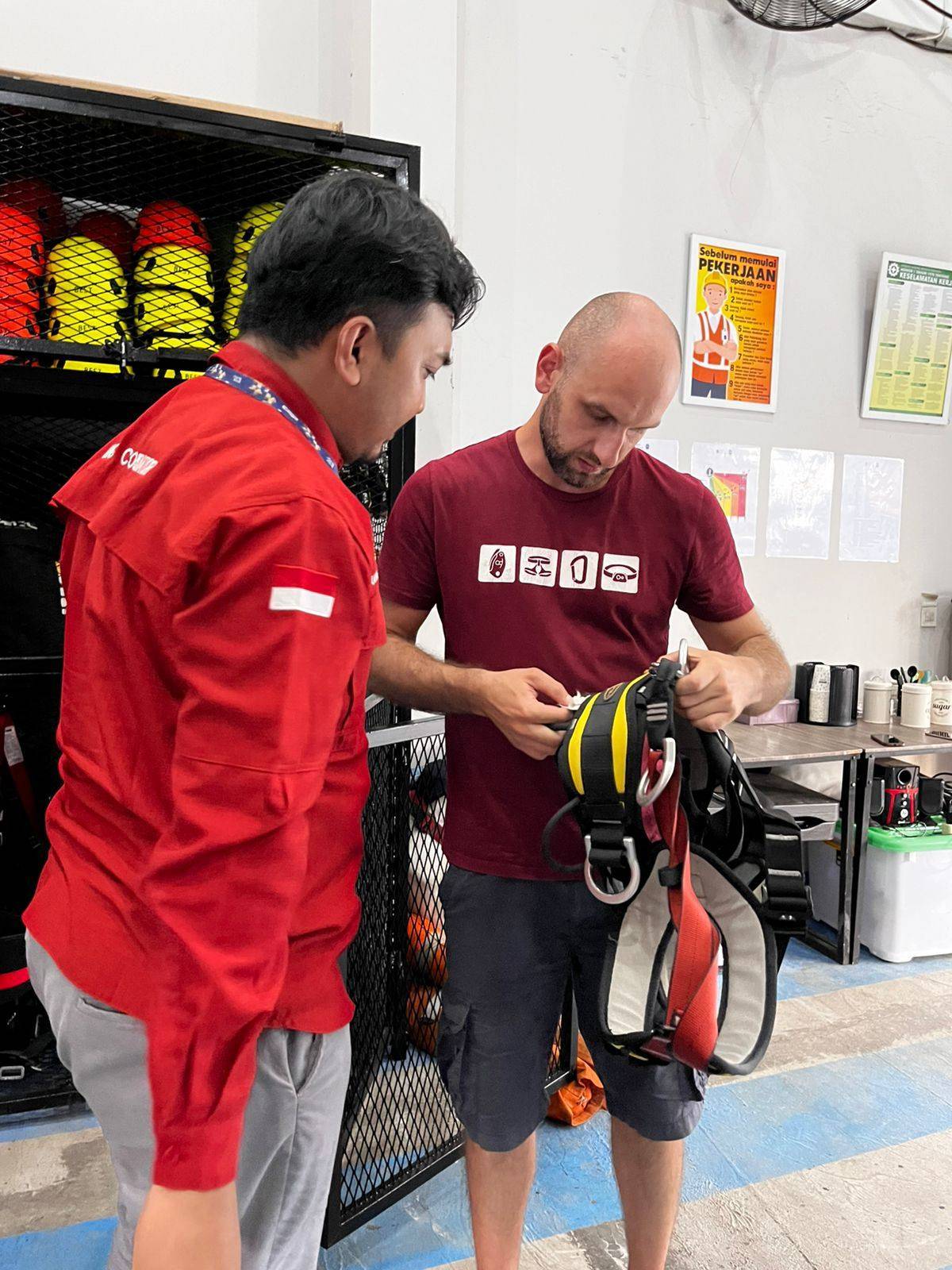 Petzl Asia Pacific - Kunjungan Petzl Asia Pacific Ke Training Center Sarana Katiga Nusantara