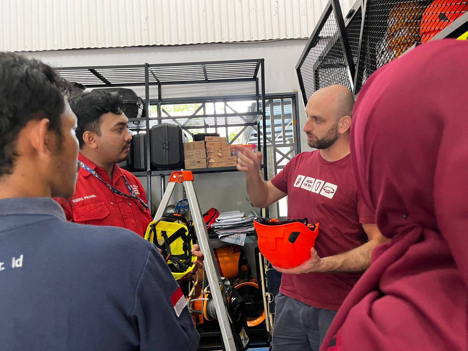 Petzl Asia Pacific - Kunjungan Petzl Asia Pacific Ke Training Center Sarana Katiga Nusantara