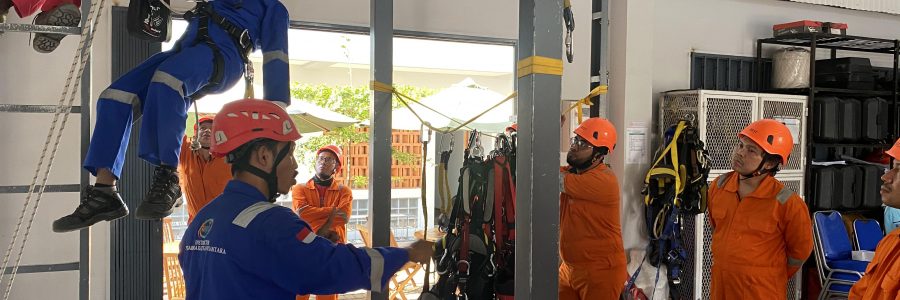 Tempat Training Tenaga Kerja Bangunan Tinggi Tingkat 1 di Kapuas Kalimantan Tengah