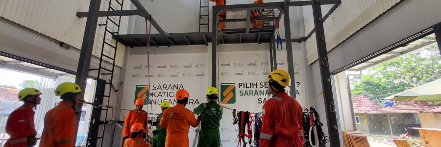 Tempat Training Tenaga Kerja Bangunan Tinggi Tingkat 1 di Tana Tidung Kalimantan Utara